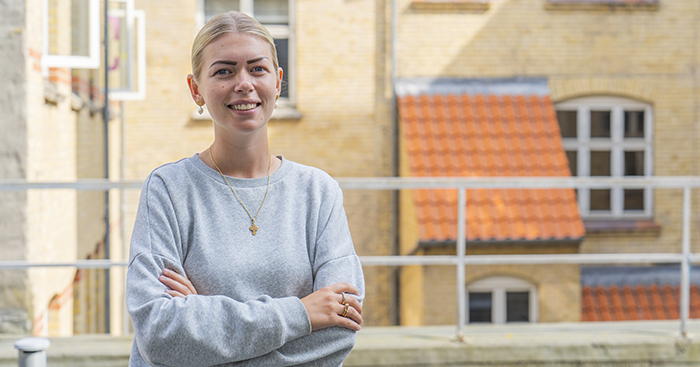 Cecilie Freja Jensen, praktikant, kommunikation og markedsføring i FOF Aarhus