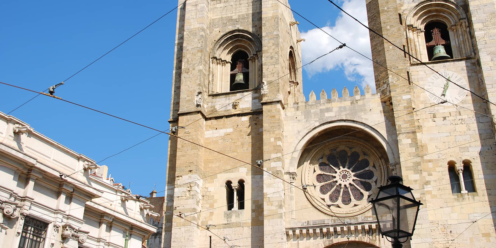 Billede af katedral i Lissabon, Portugal