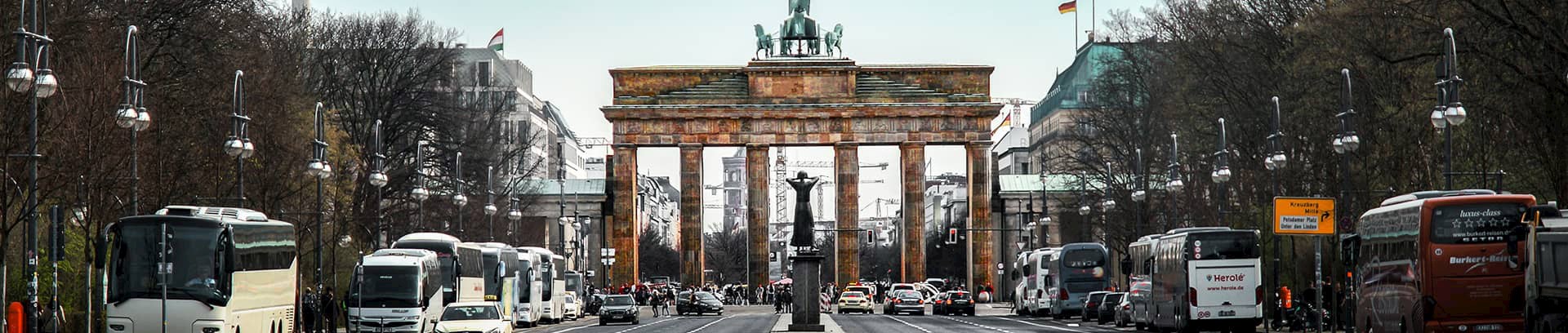 Brandenburger Tor i Berlin, tysk sprogkursus i FOF Aarhus