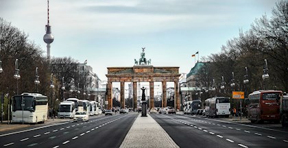 Brandenburger Tor i Berlin, tysk sprogkursus i FOF Aarhus