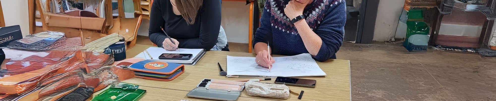 Tegnekursus hos FOF Djursland
