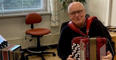 Gunnar Mortensen underviser hos FOF Djursland