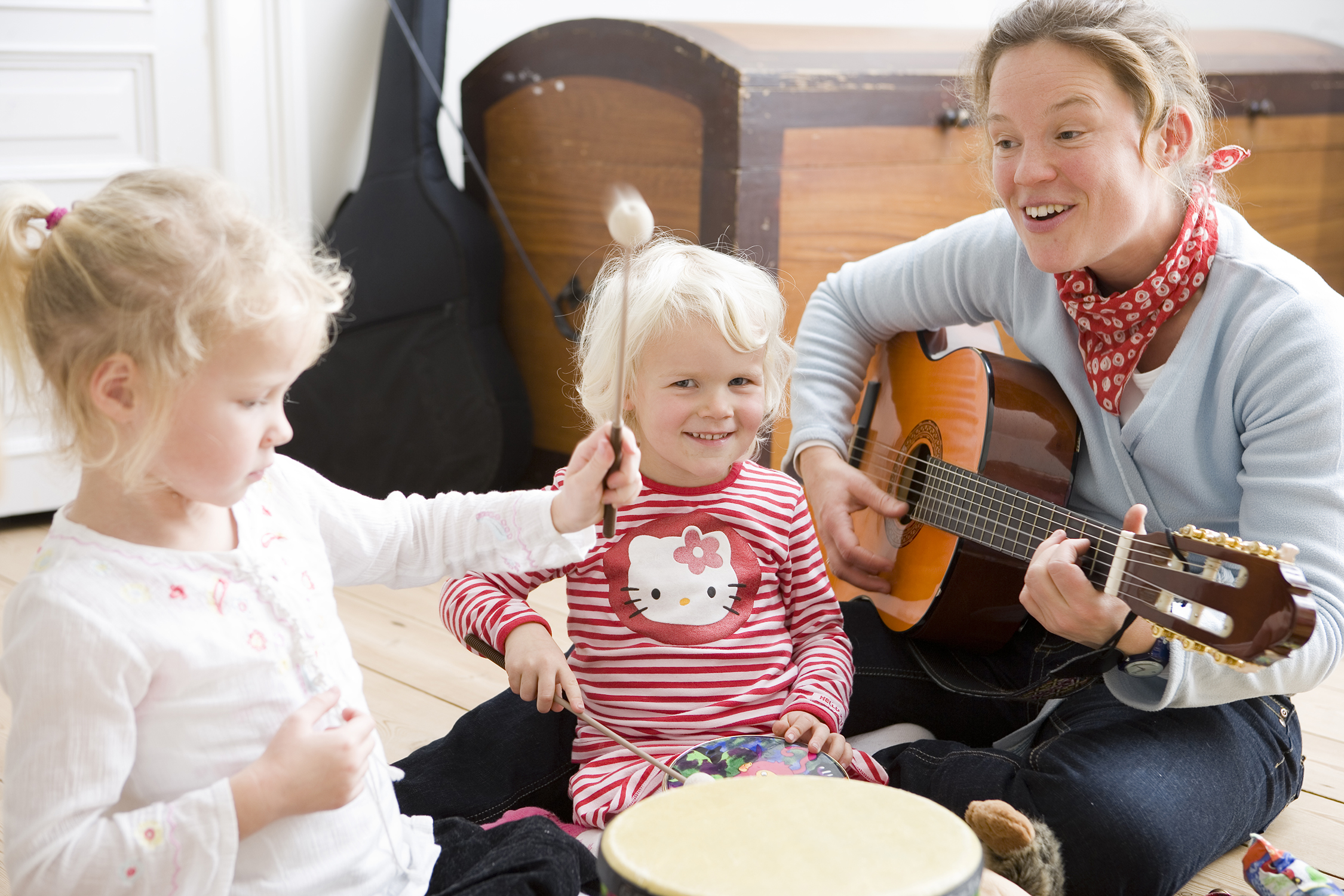 Rytmik og sang kursus, hold og workshops hos FOF København