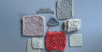 Leran to knit with teacher Julie Behaegel