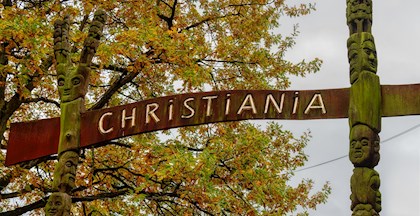 Rundvisning på fristaden Christiania