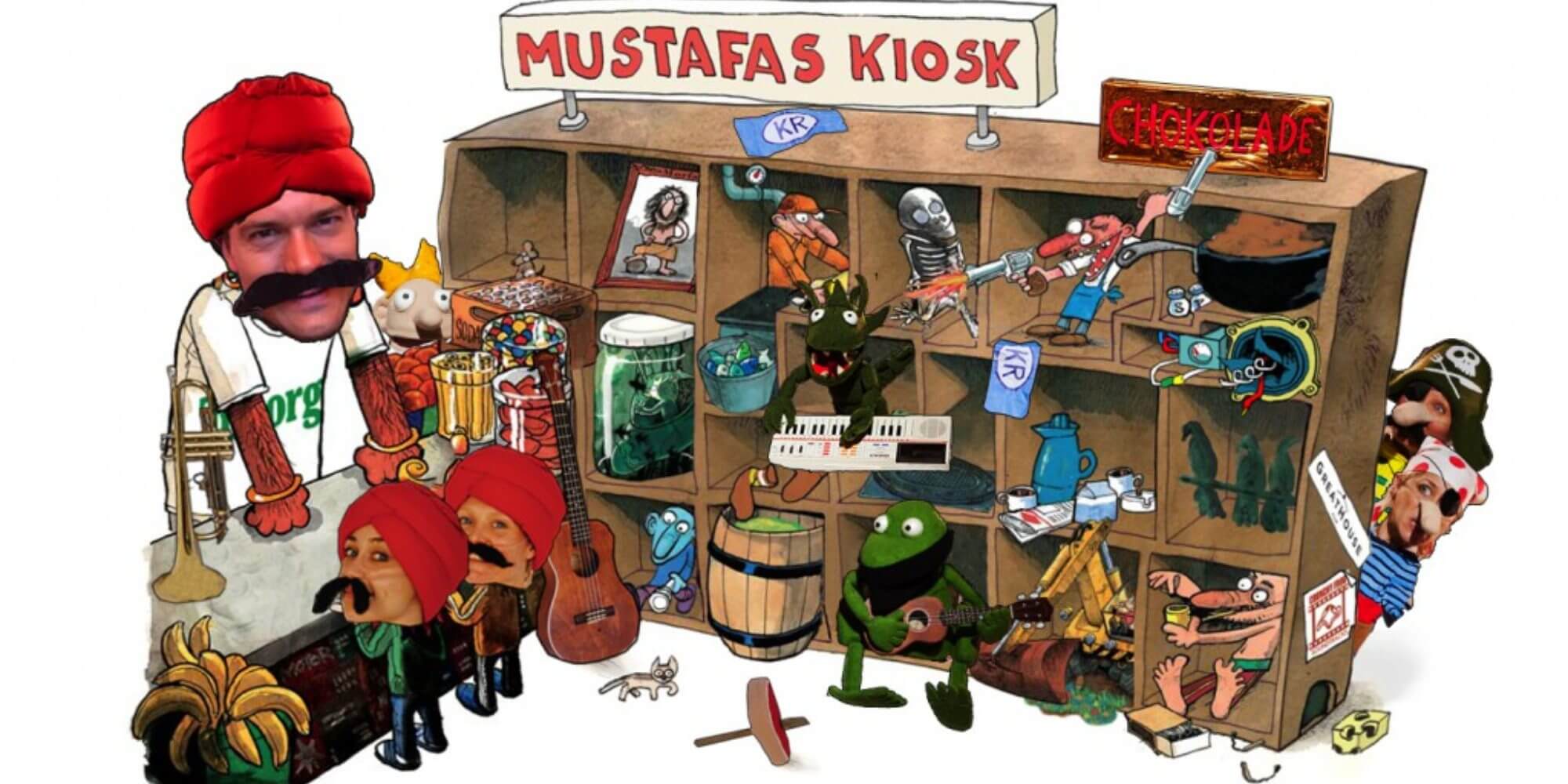 Mustafas Kiosk teaterforestilling for børn | FOF Københavns Omegn