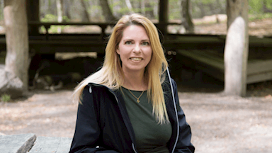 Anita Petersen, bevægelsesunderviser for FOF Køge Bugt