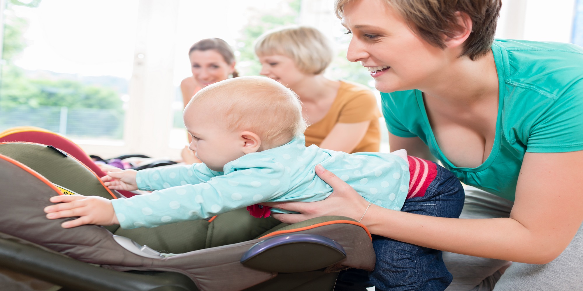 Kom til efterfødselstræning og babymotorik hos FOF Nordvestjylland, Holstebro