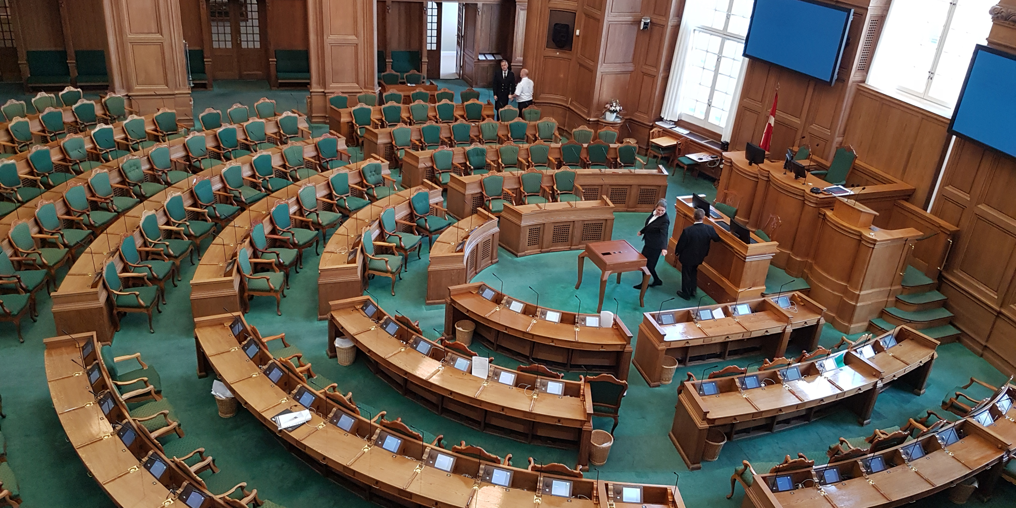 Politikerne på Christiansborg