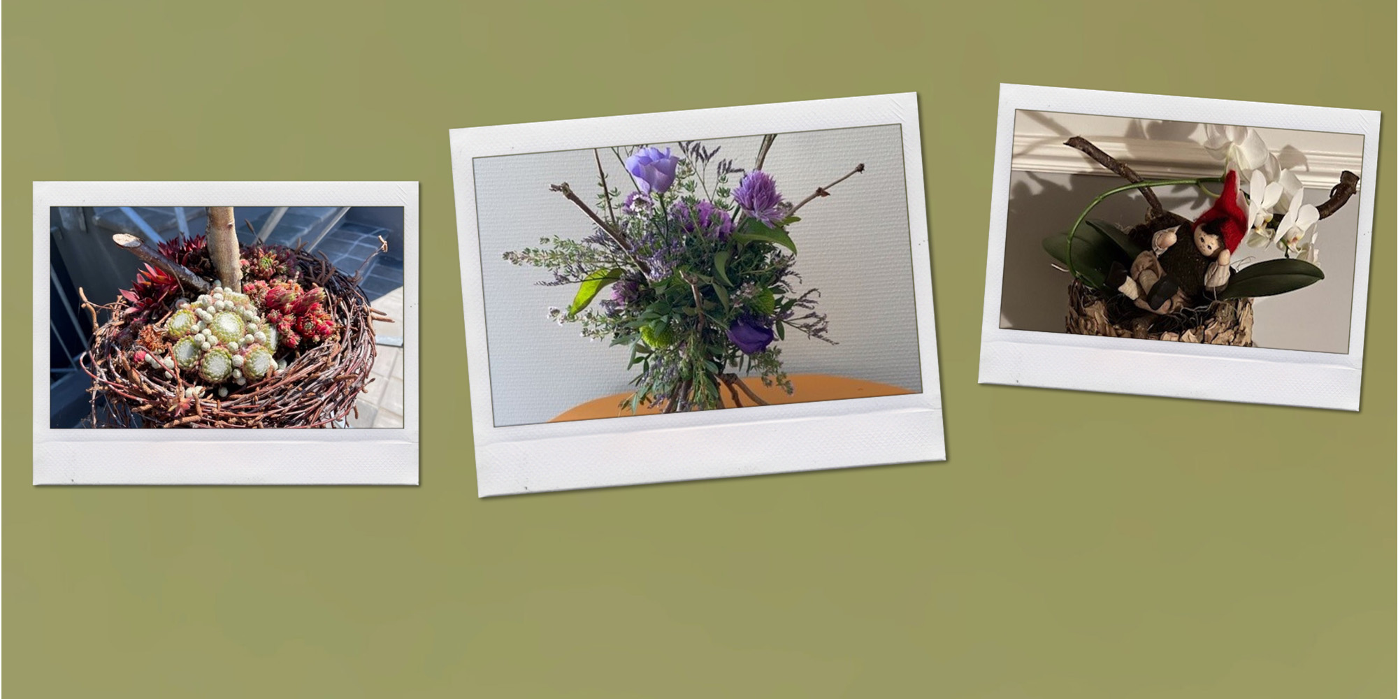 Blomsterbinding - kursus hos FOF i Randers - buketter og dekorationer