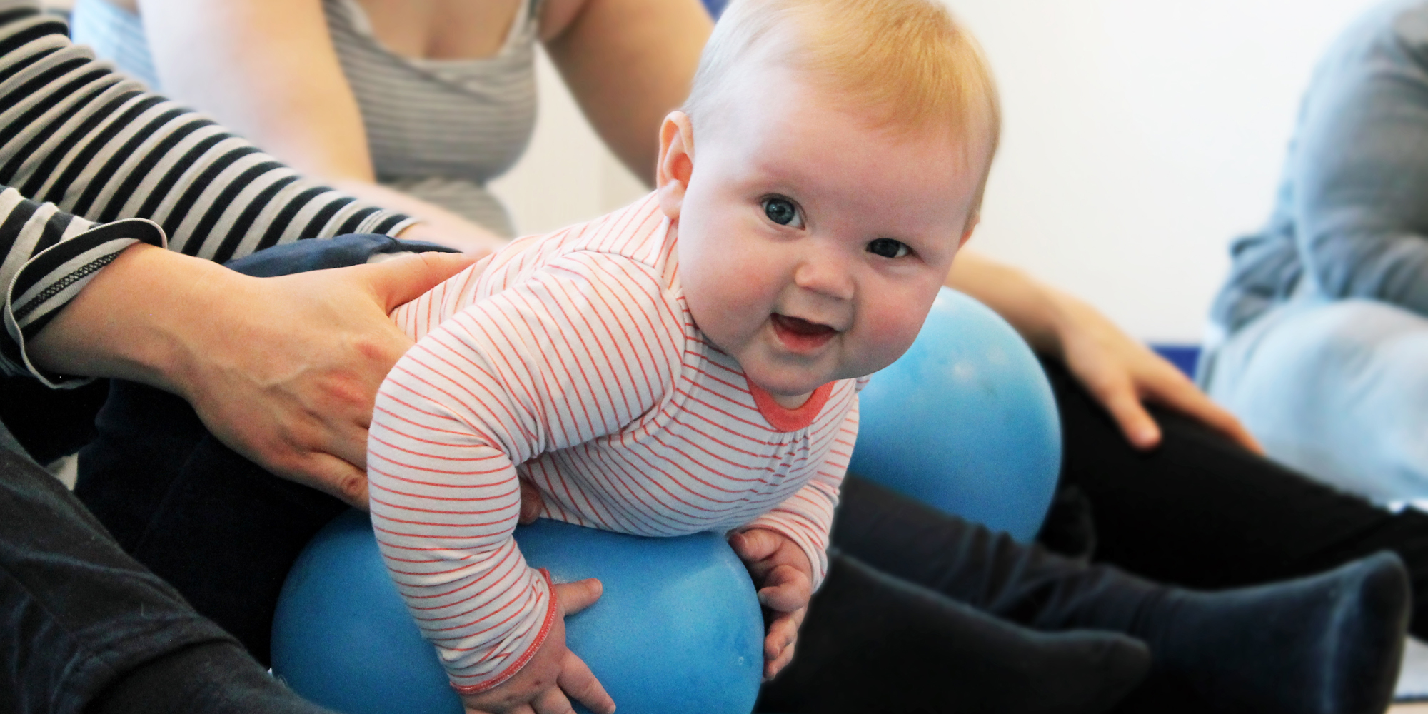 Babygymnastik og babymotorik 6-10 måneder i FOF