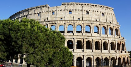 Colloseum i Rom i Italien