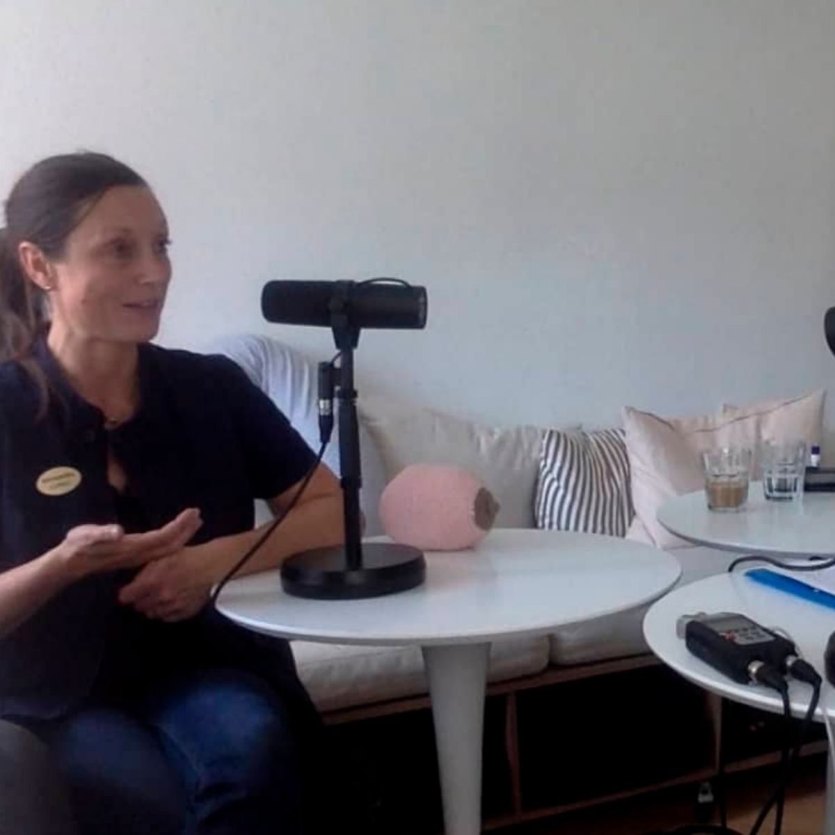 Jordemoder og ammekonsulent Camilla Kristiansen, gæst i podcasten Forælderskabelsen af FOF Aarhus